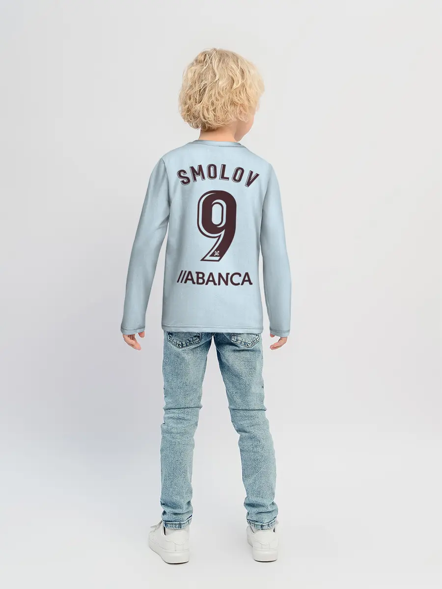 Детский лонгслив / Смолов Сельта Домашняя 2020