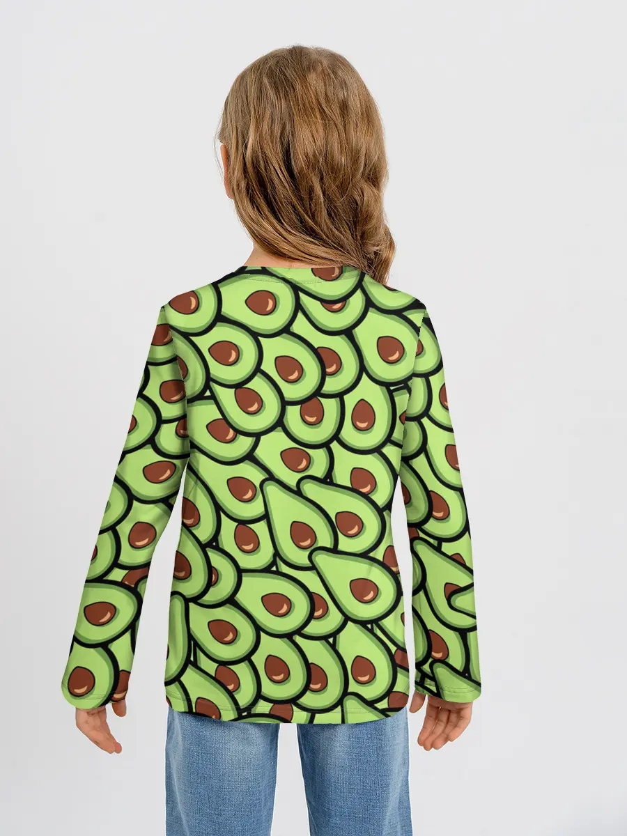 Детский лонгслив / АВОКАДО