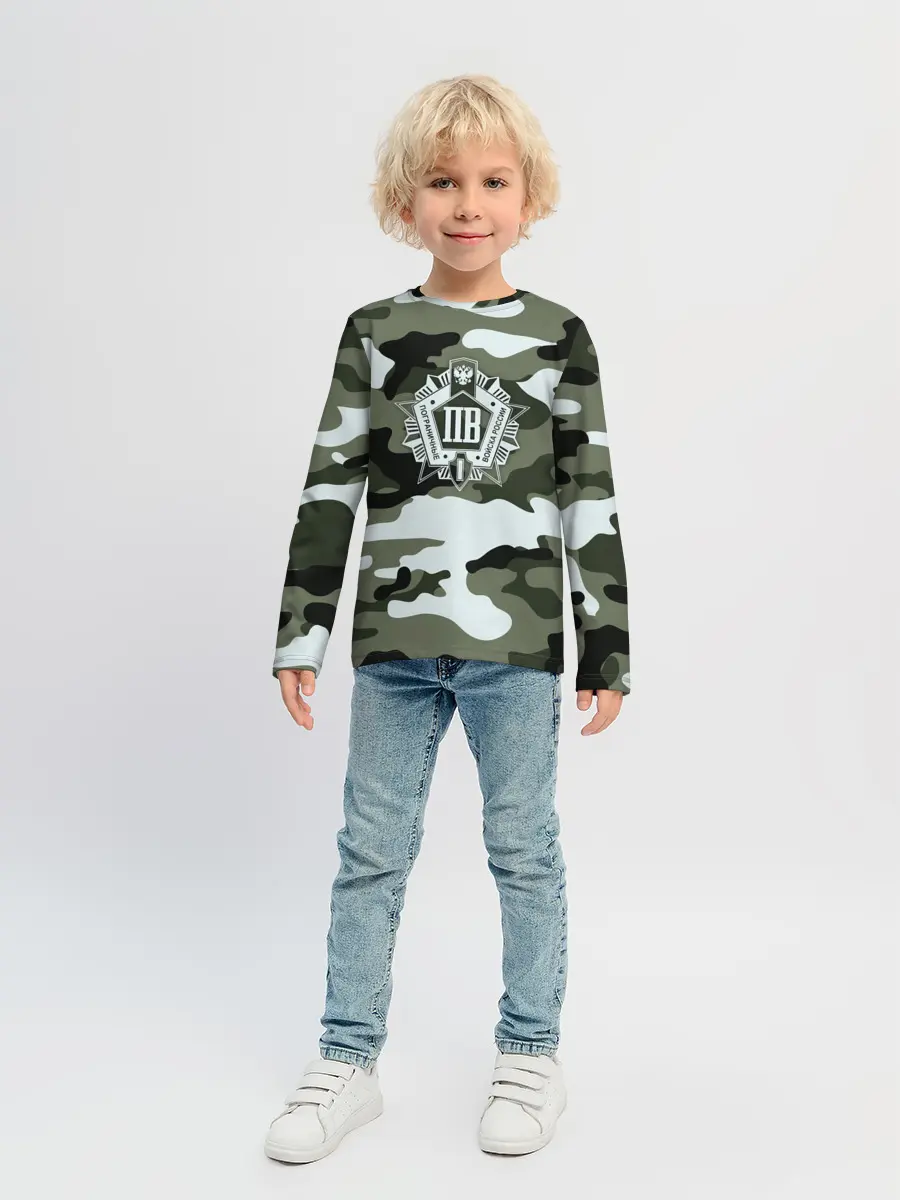 Детский лонгслив / Пограничные Войска