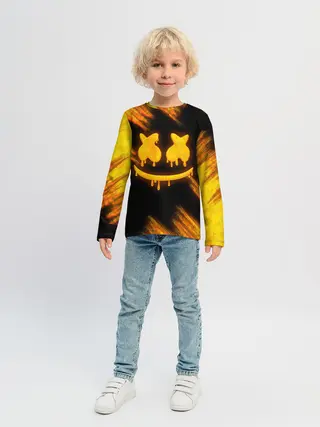 Детский лонгслив / Marshmello