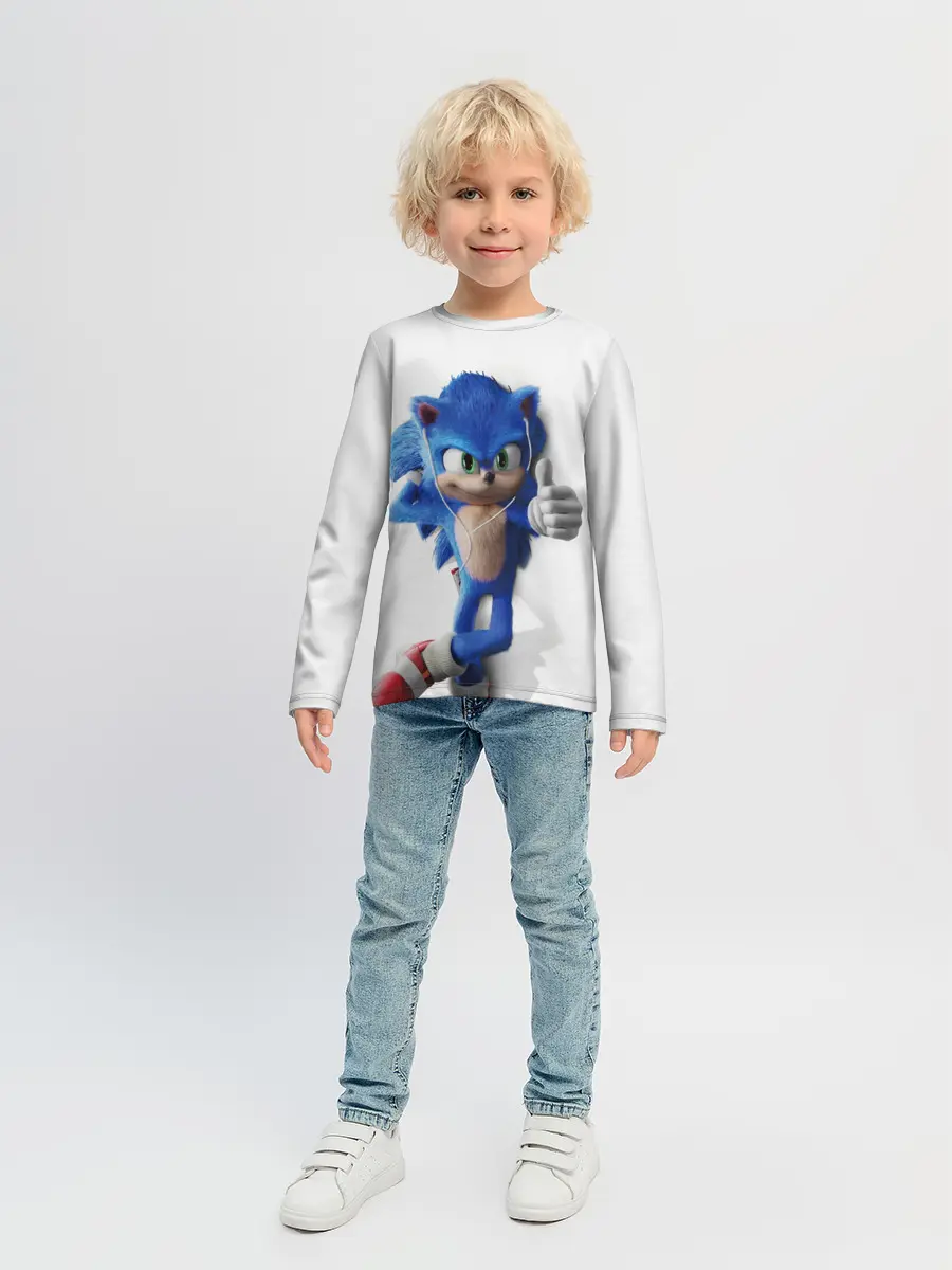 Детский лонгслив / SONIC