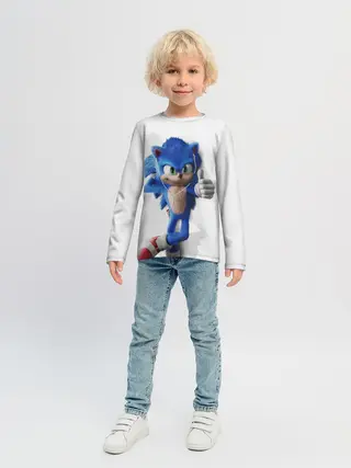Детский лонгслив / SONIC