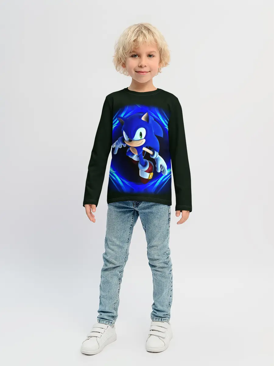Детский лонгслив / SONIC