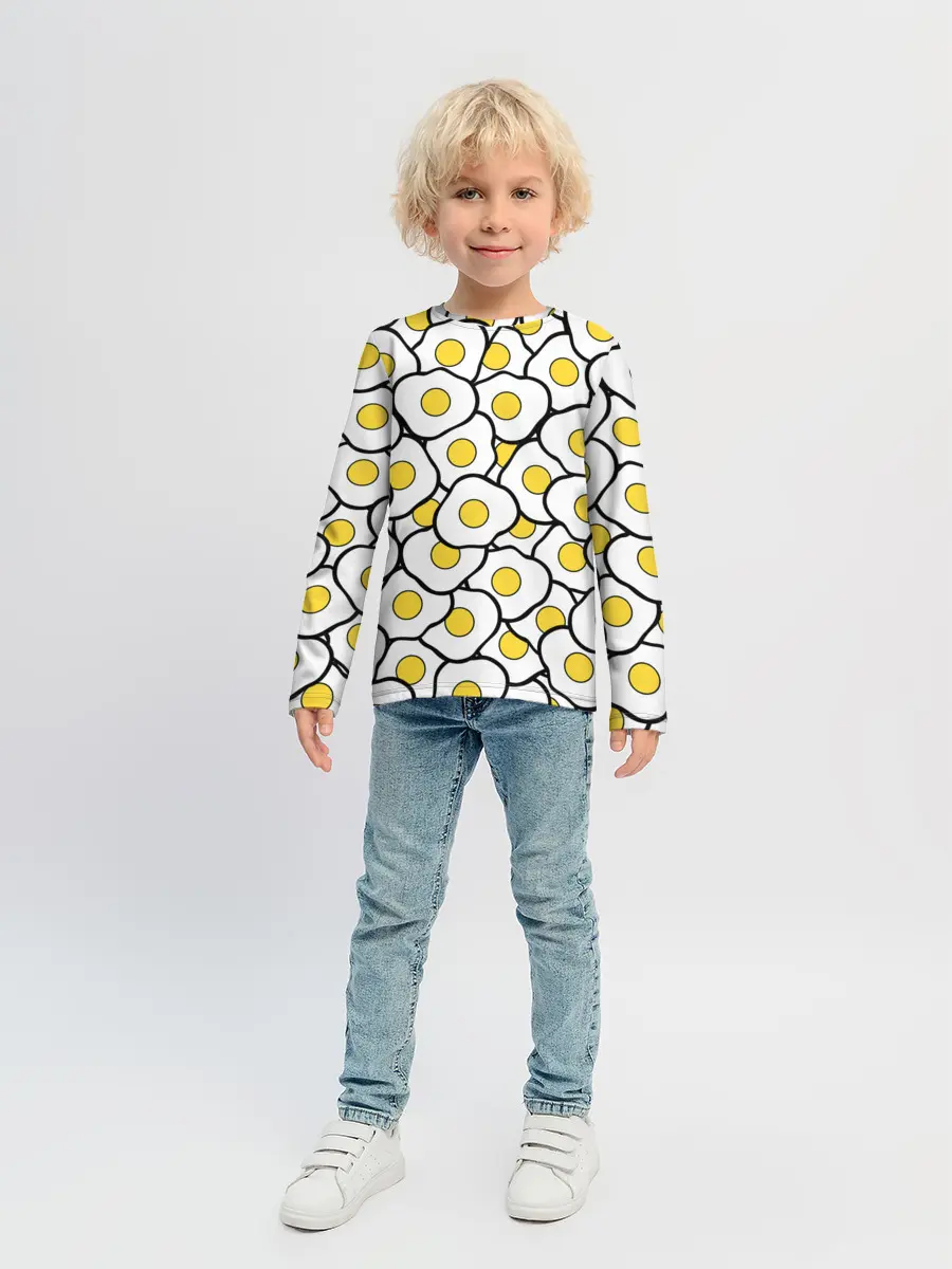 Детский лонгслив / Яички
