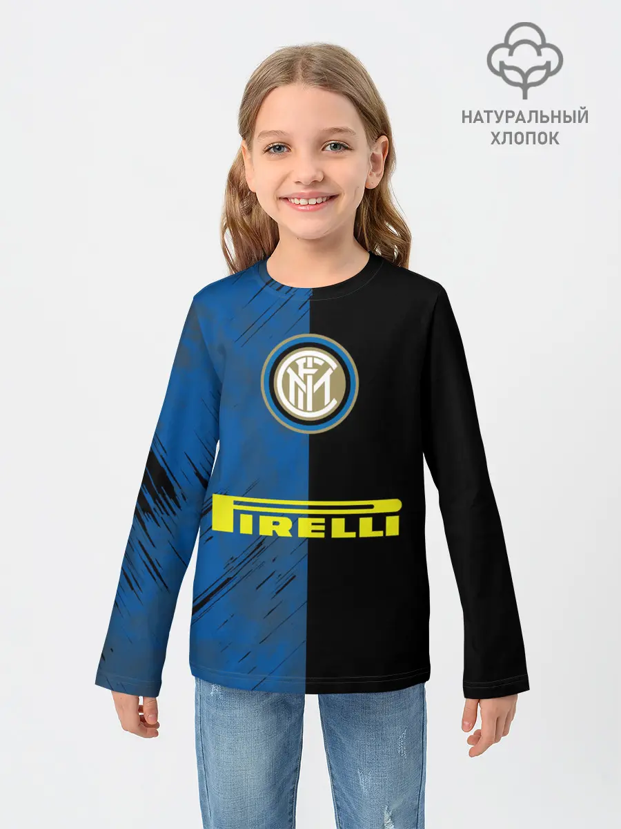 Детский лонгслив / Интер