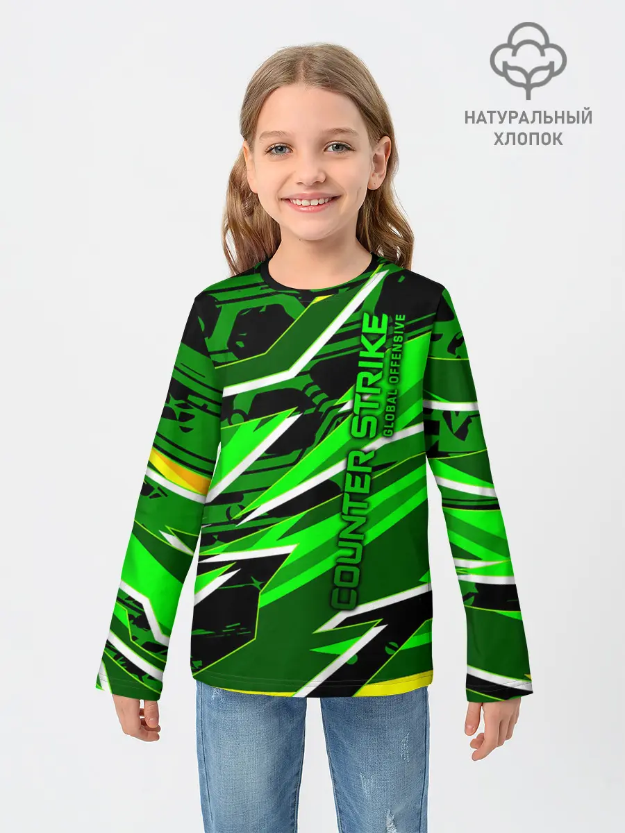 Детский лонгслив / Counter-Strike