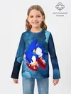 Детский лонгслив / sonic