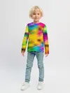 Детский лонгслив / Радужный звездопад