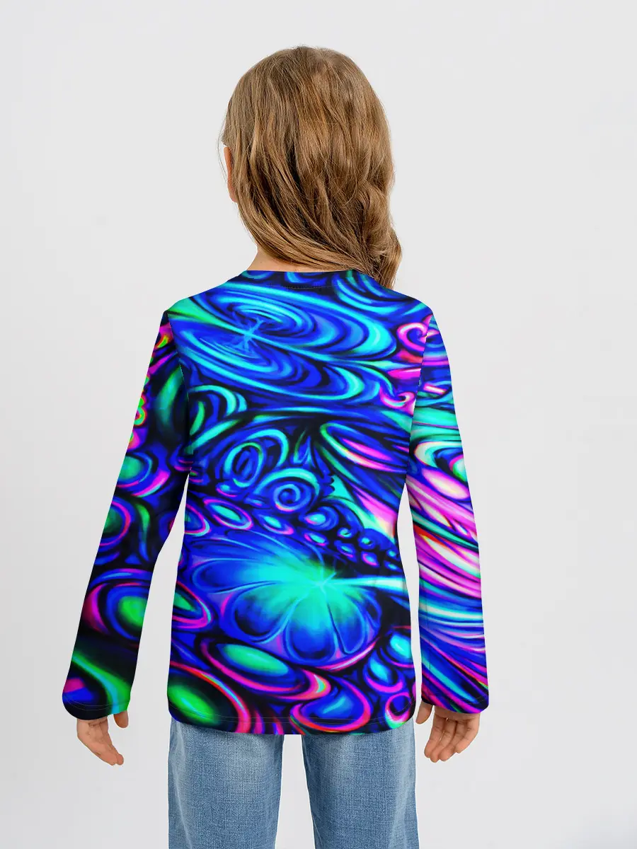 Детский лонгслив / PSY NEON