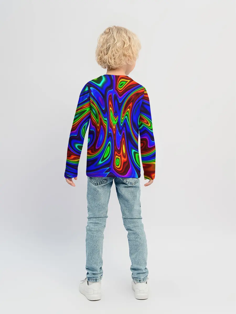 Детский лонгслив / НЕОНОВЫЕ КРАСКИ