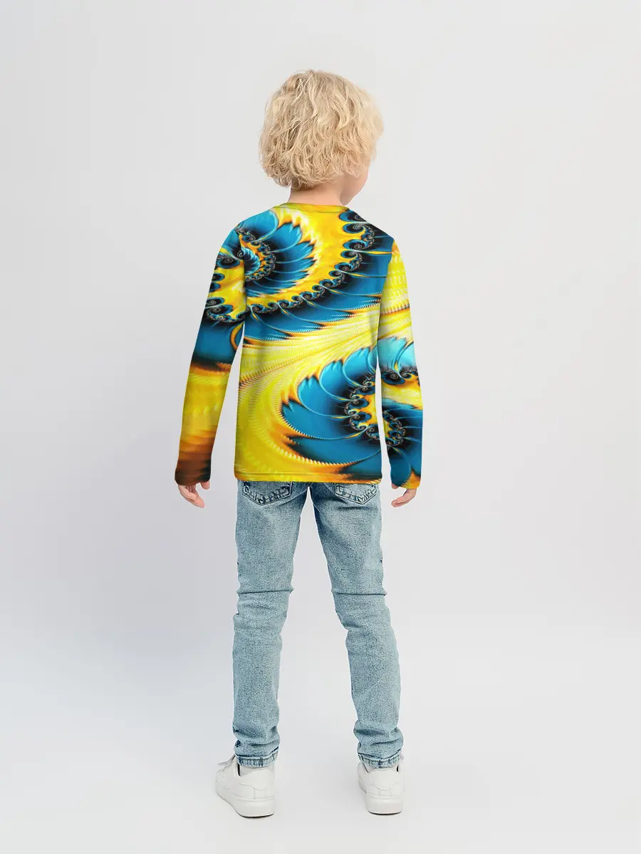Детский лонгслив / ABSTRACT EXCLUSIVE
