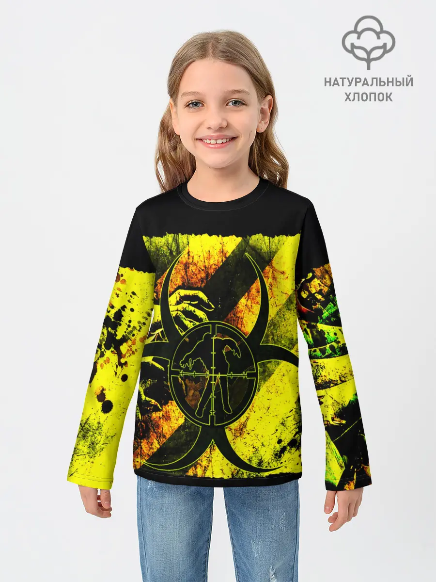 Детский лонгслив / BIOHAZARD