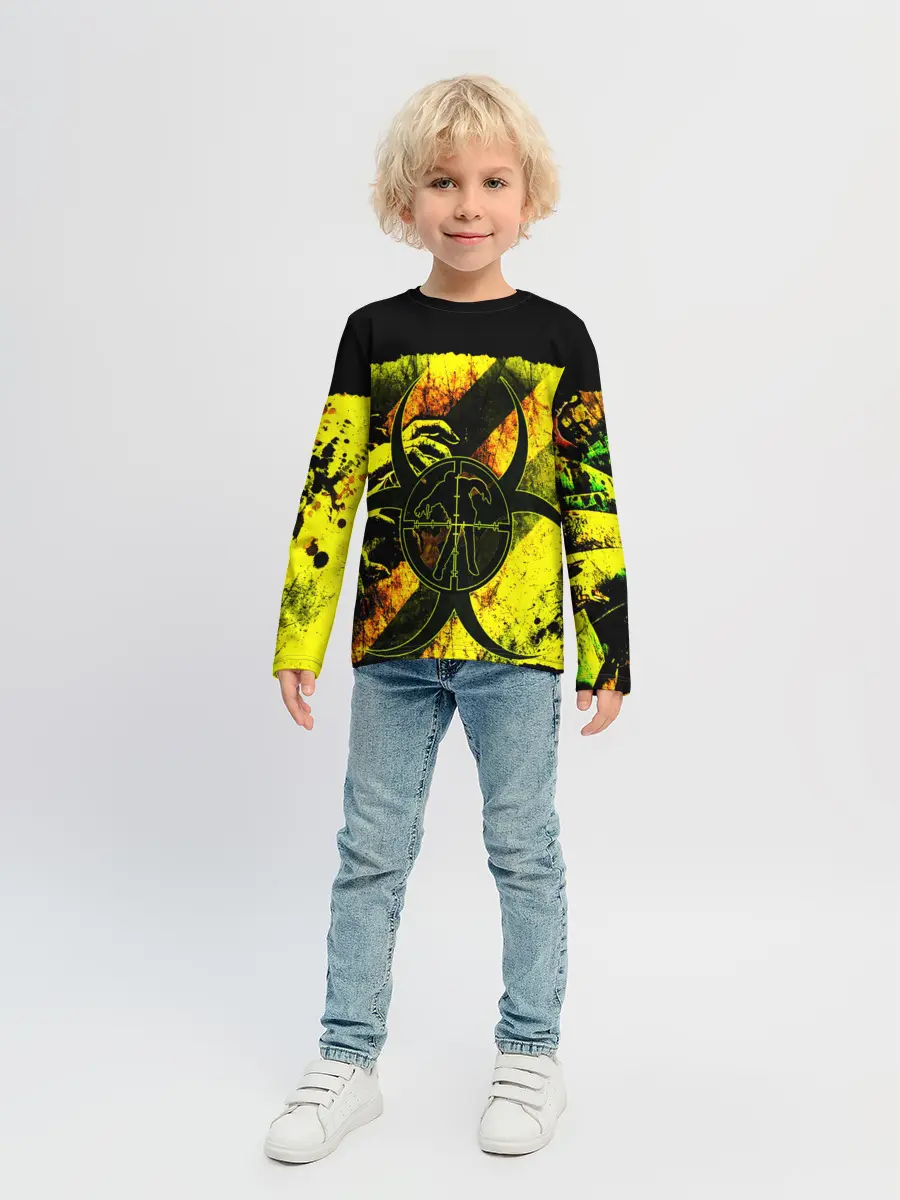 Детский лонгслив / BIOHAZARD