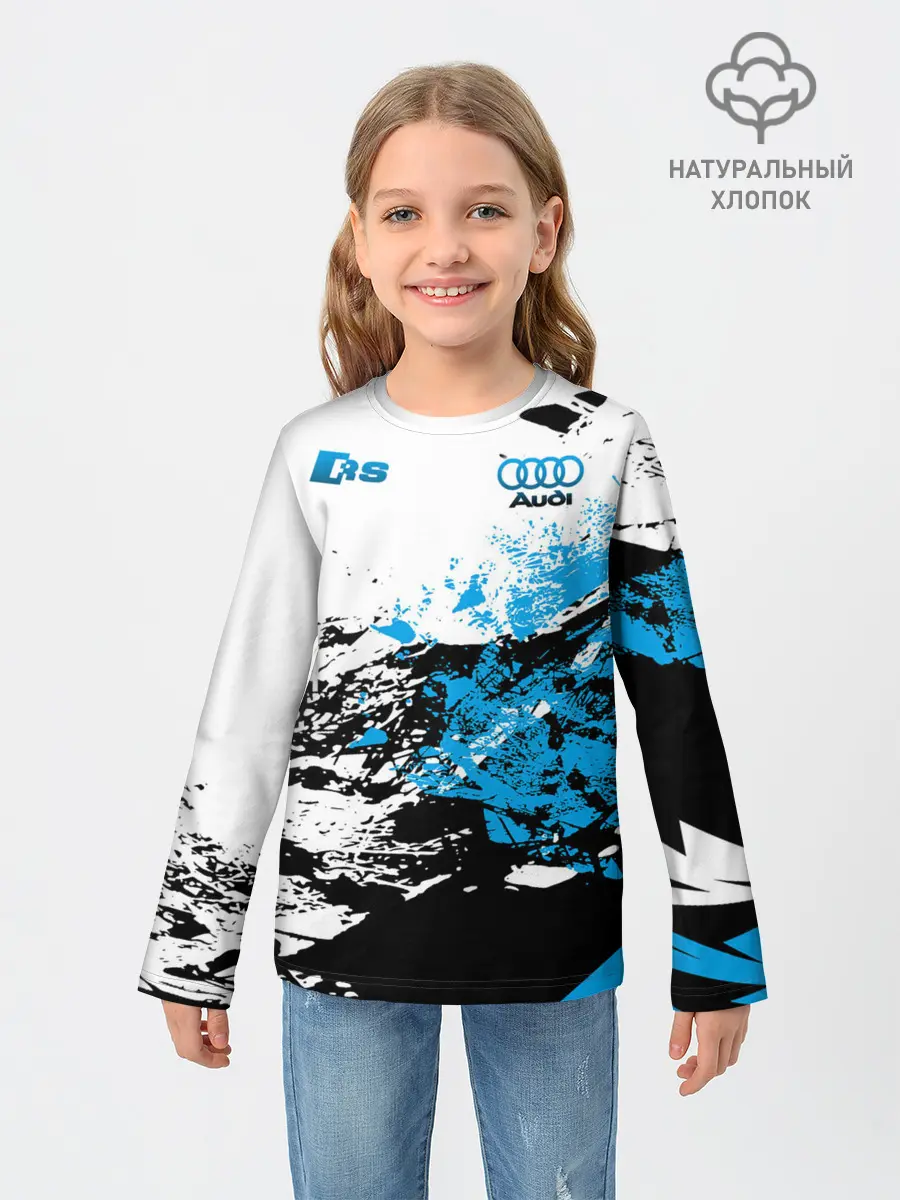 Детский лонгслив / Audi RS