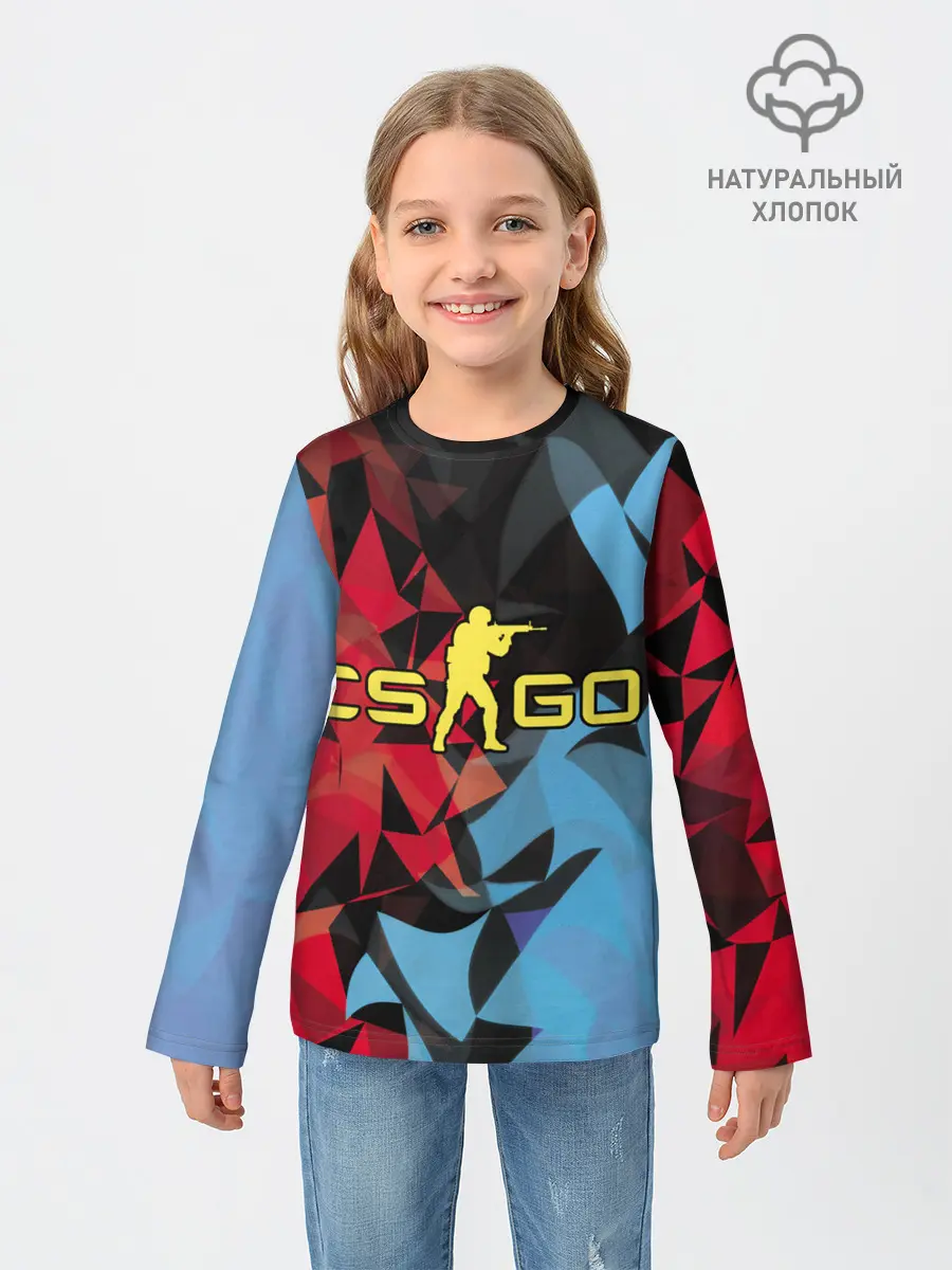 Детский лонгслив / CS:GO