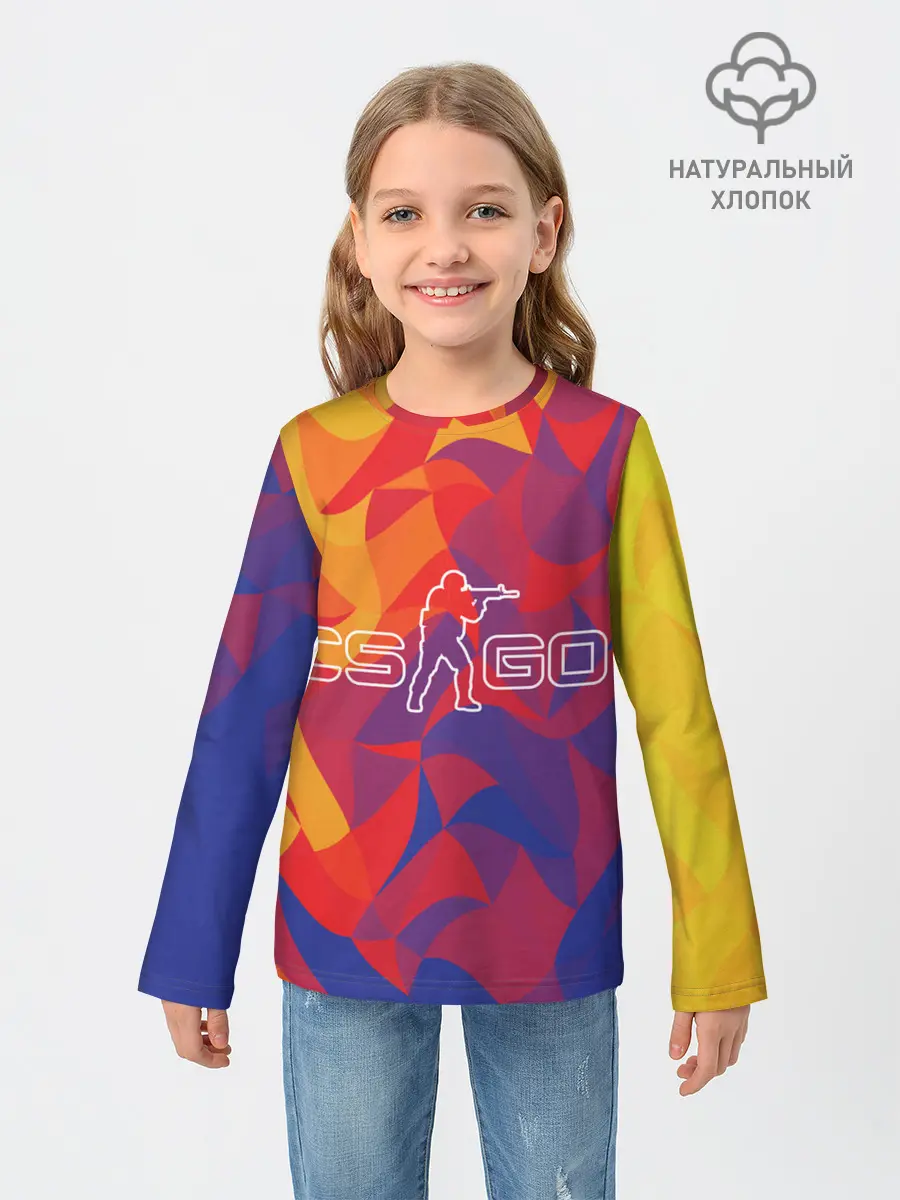Детский лонгслив / CS:GO