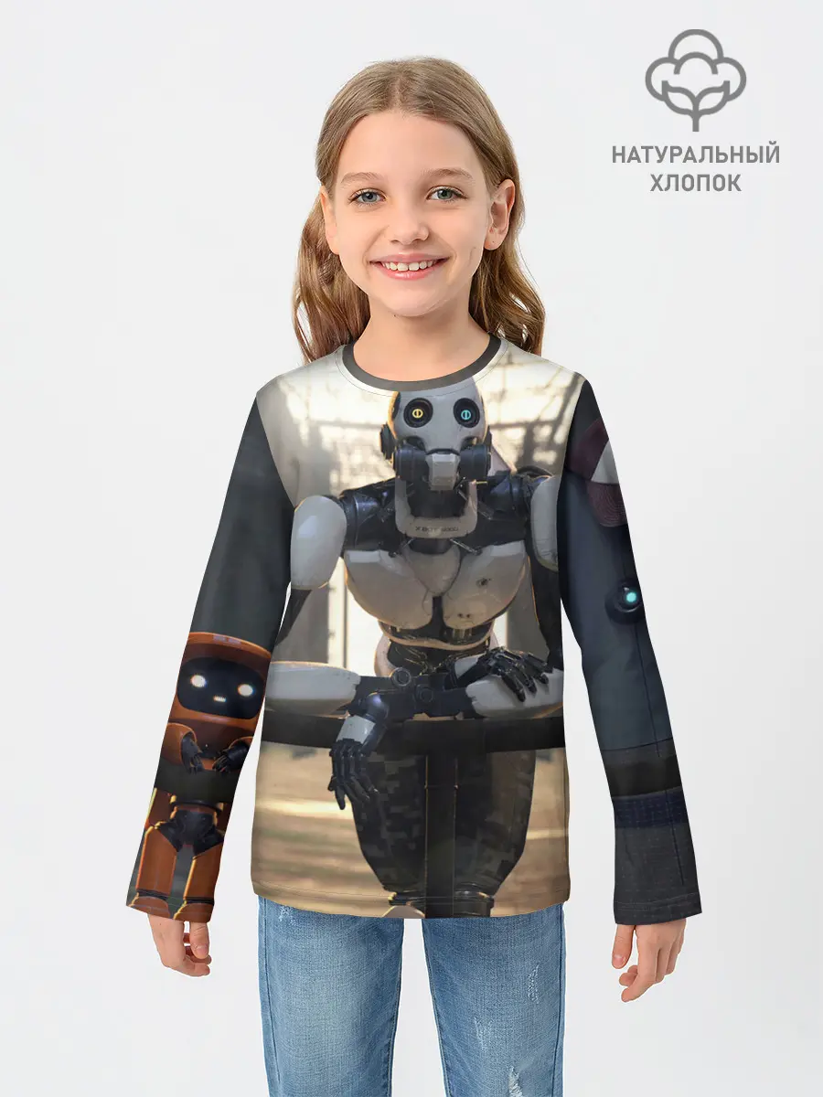 Детский лонгслив / Любовь Смерть Роботы