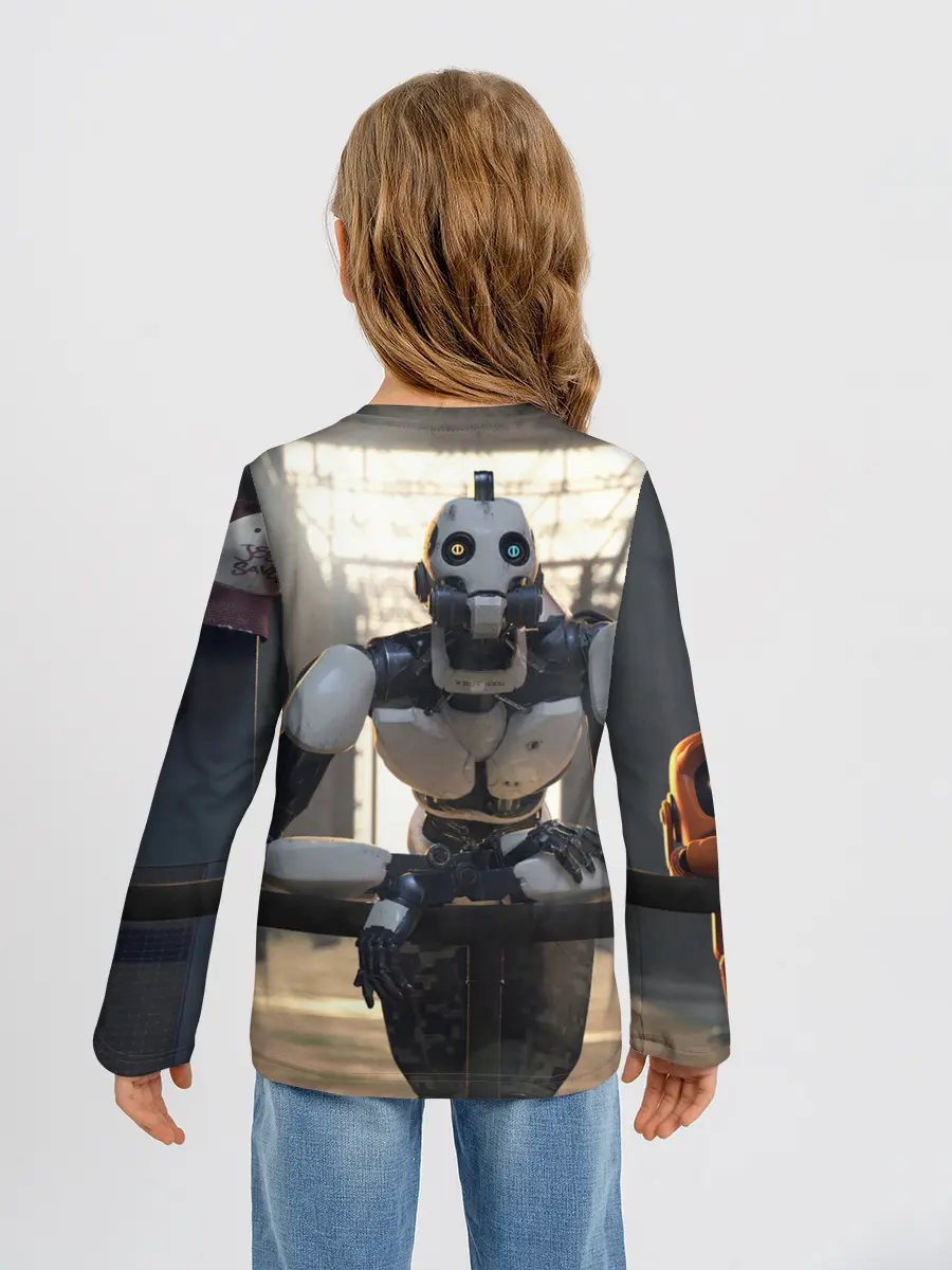 Детский лонгслив / Любовь Смерть Роботы