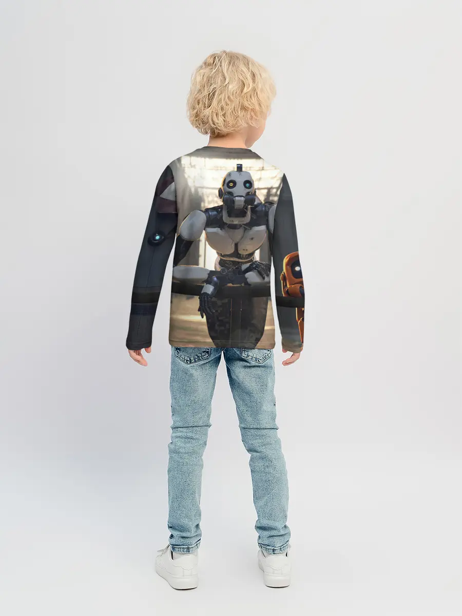 Детский лонгслив / Любовь Смерть Роботы