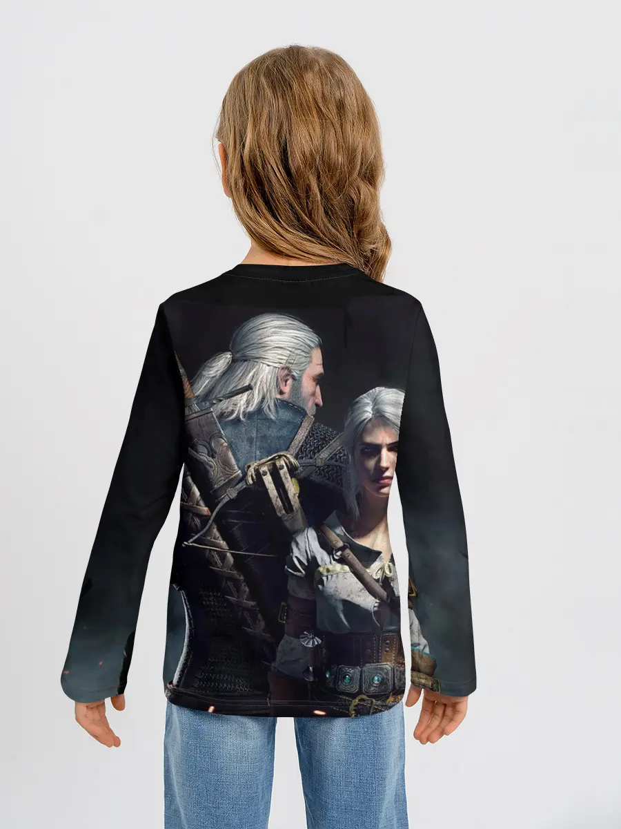 Детский лонгслив / Ведьмак Геральд