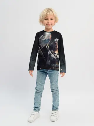 Детский лонгслив / Ведьмак Геральд