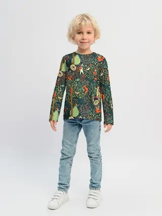 Детский лонгслив / Abstraction Pattern