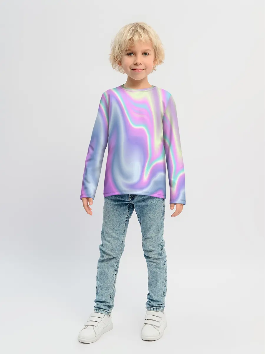 Детский лонгслив / Vaporwave