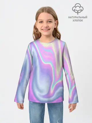 Детский лонгслив / Vaporwave