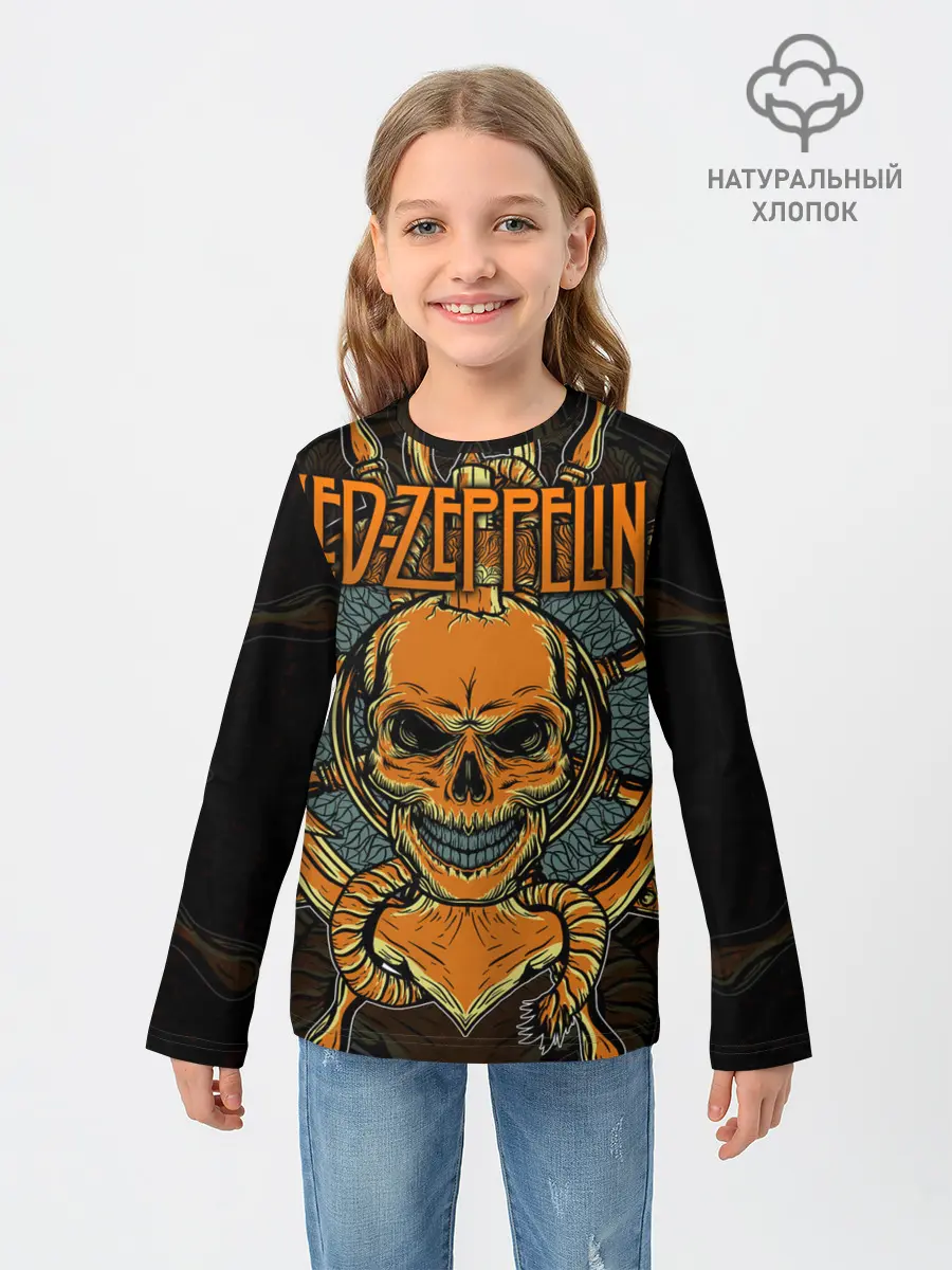 Детский лонгслив / Led Zeppelin