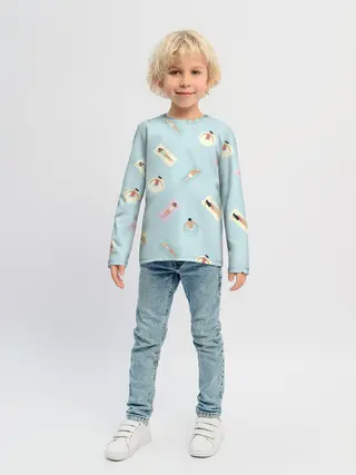 Детский лонгслив / Пляжный сезон