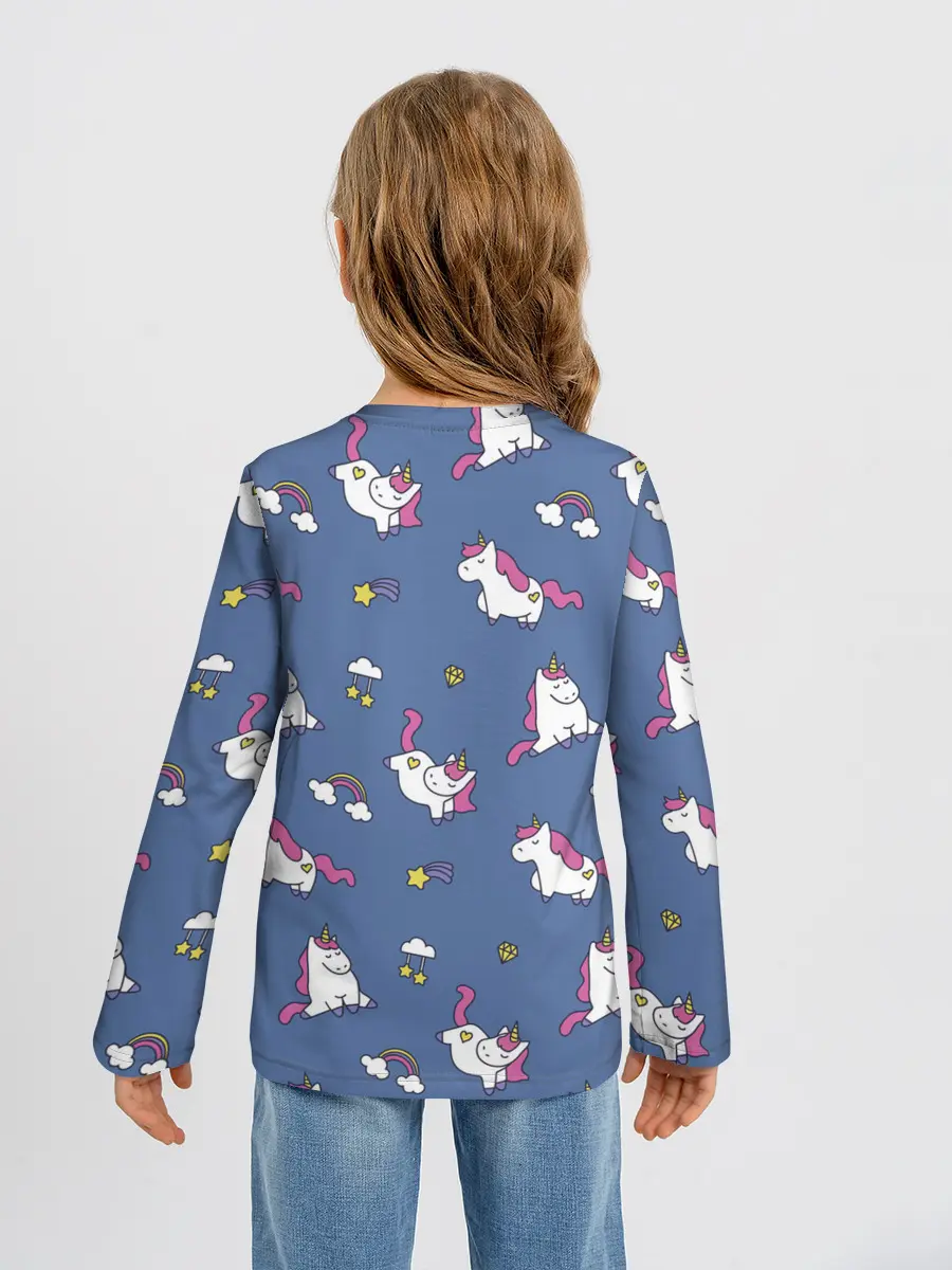 Детский лонгслив / Сон единорога