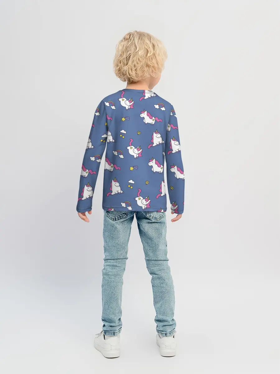 Детский лонгслив / Сон единорога
