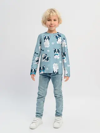 Детский лонгслив / Собачки