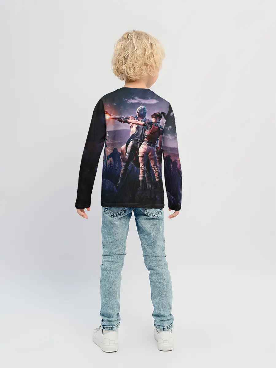 Детский лонгслив / DMC art