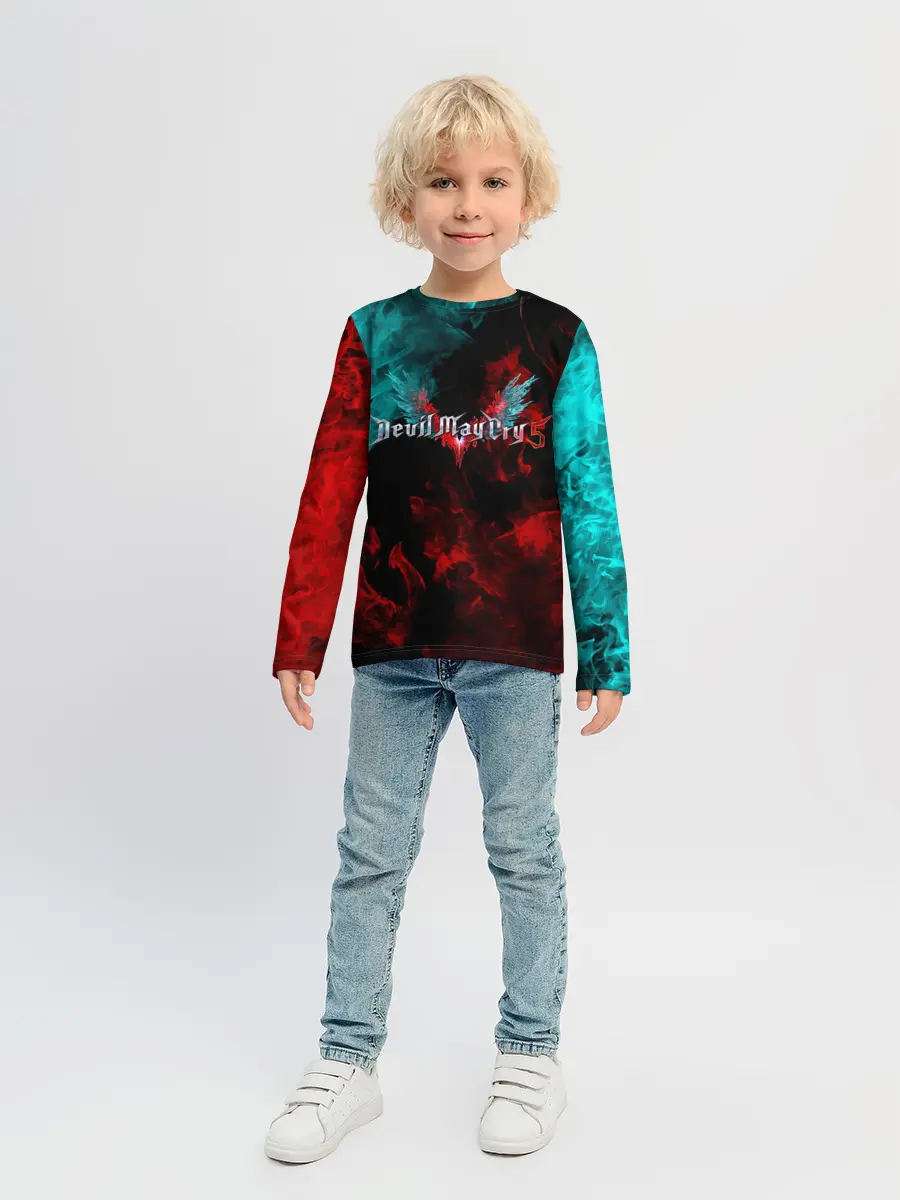 Детский лонгслив / DEVIL MAY CRY