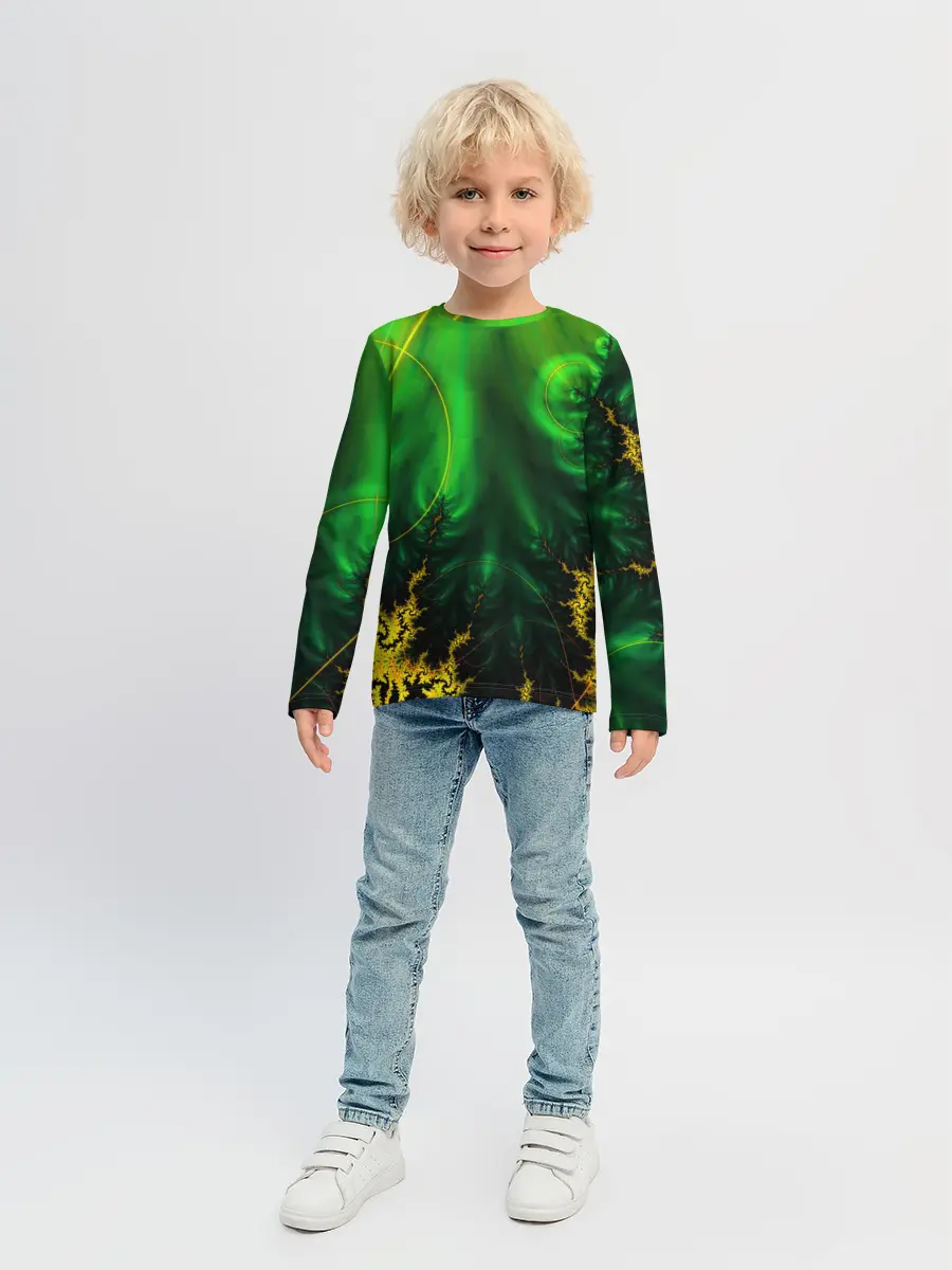 Детский лонгслив / GEOMETRY COLOR