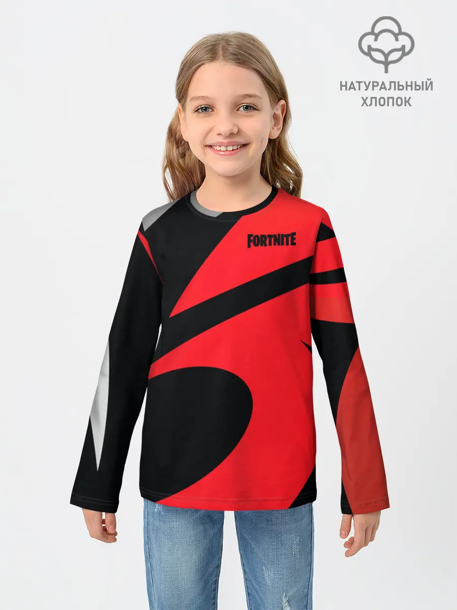 Детский лонгслив / Fortnite