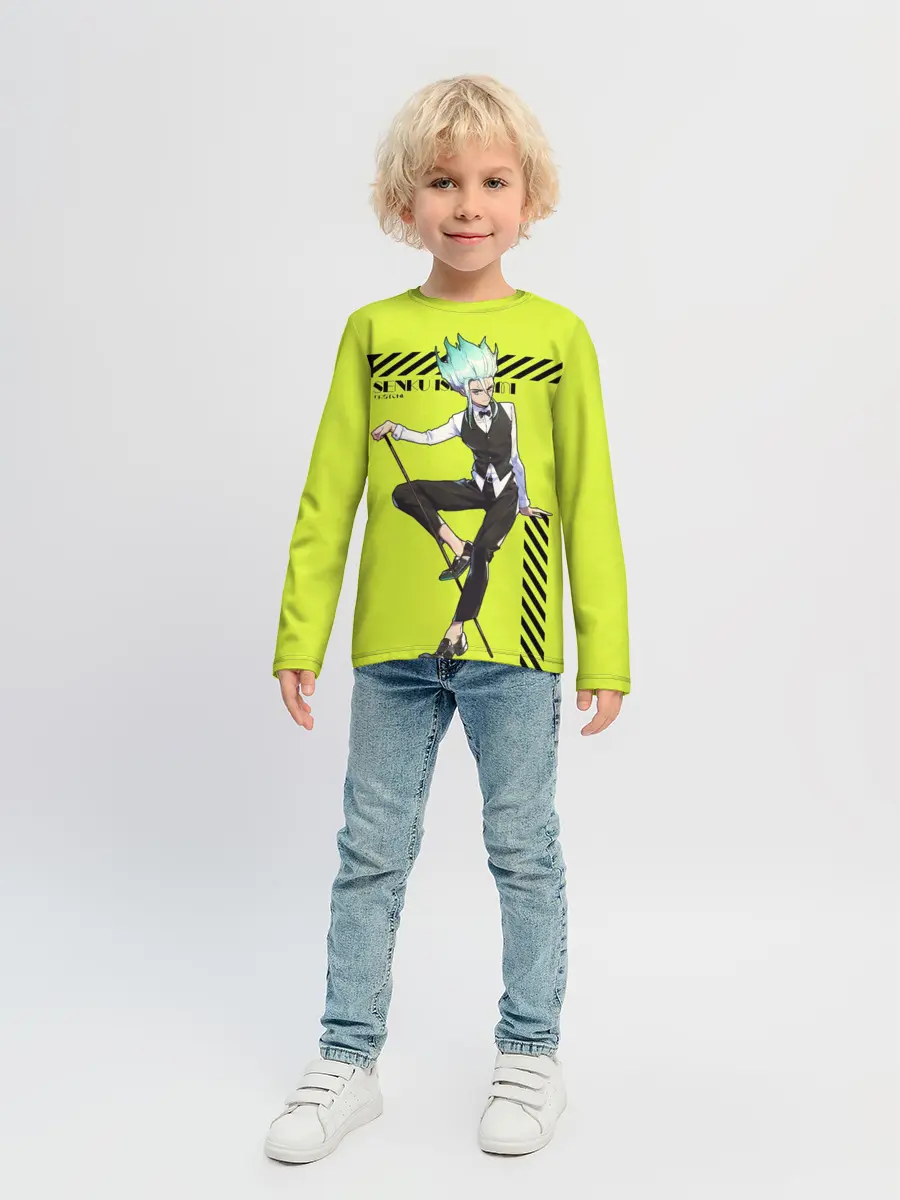 Детский лонгслив / Доктор Стоун