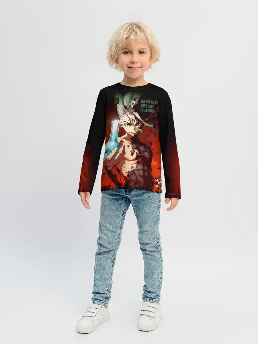 Детский лонгслив / Доктор Стоун