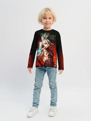 Детский лонгслив / Доктор Стоун