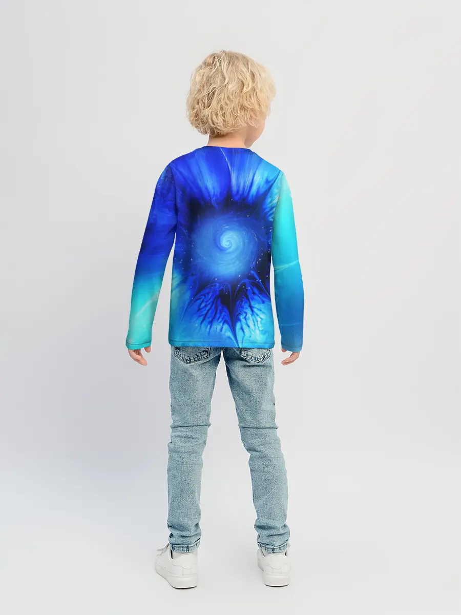 Детский лонгслив / КОСМОС