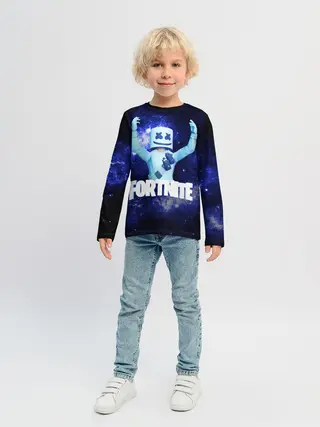 Детский лонгслив / Marshmello