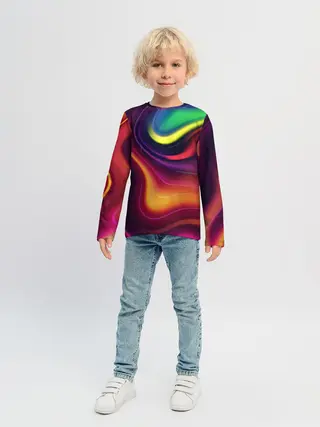 Детский лонгслив / Acid Club