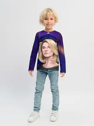 Детский лонгслив / ДОКТОР КТО