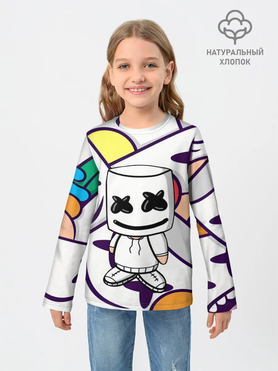 Детский лонгслив / MARSHMELLO