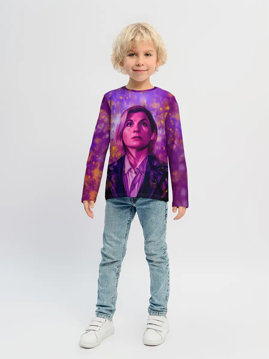 Детский лонгслив / DOCTOR WHO