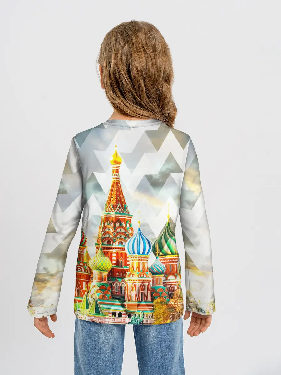 Детский лонгслив / Москва