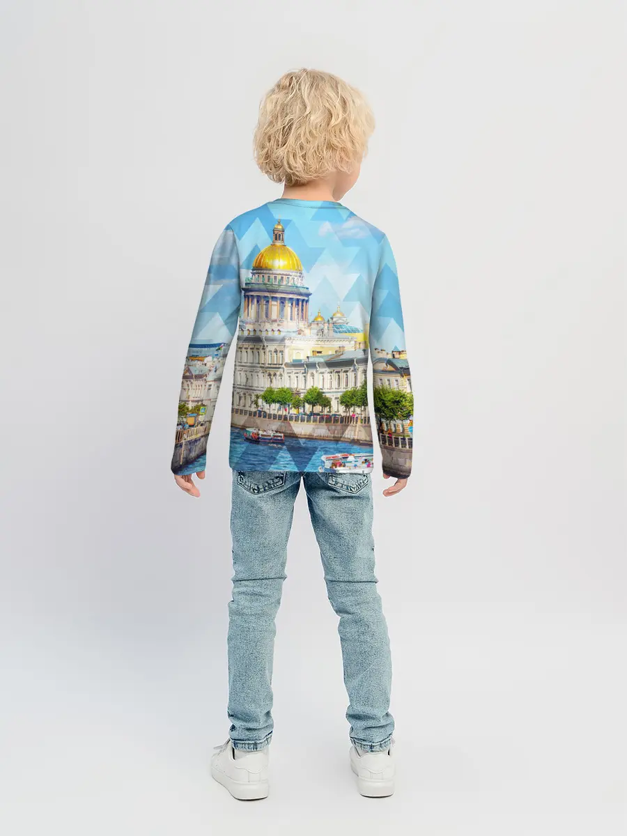 Детский лонгслив / Питер