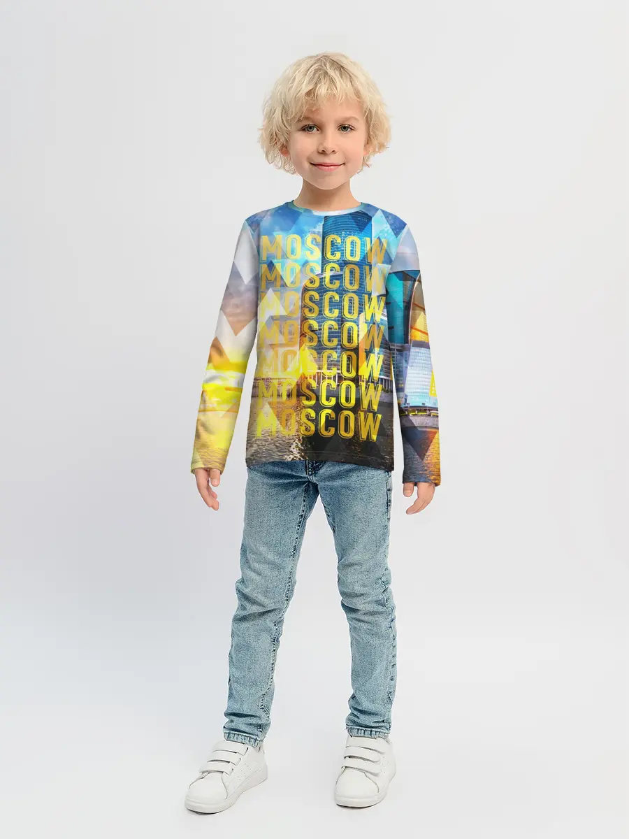 Детский лонгслив / Москва