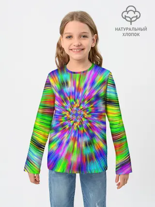 Детский лонгслив / ПСИХОДЕЛИКА